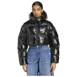 Adidas Γυναικείο μπουφάν Essentials Glossy 2in1 Cropped Puffer